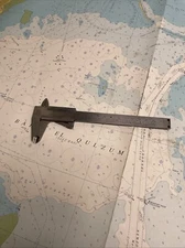 German MzB CALIPER Micrometer Vernier 6”  Vintage Working