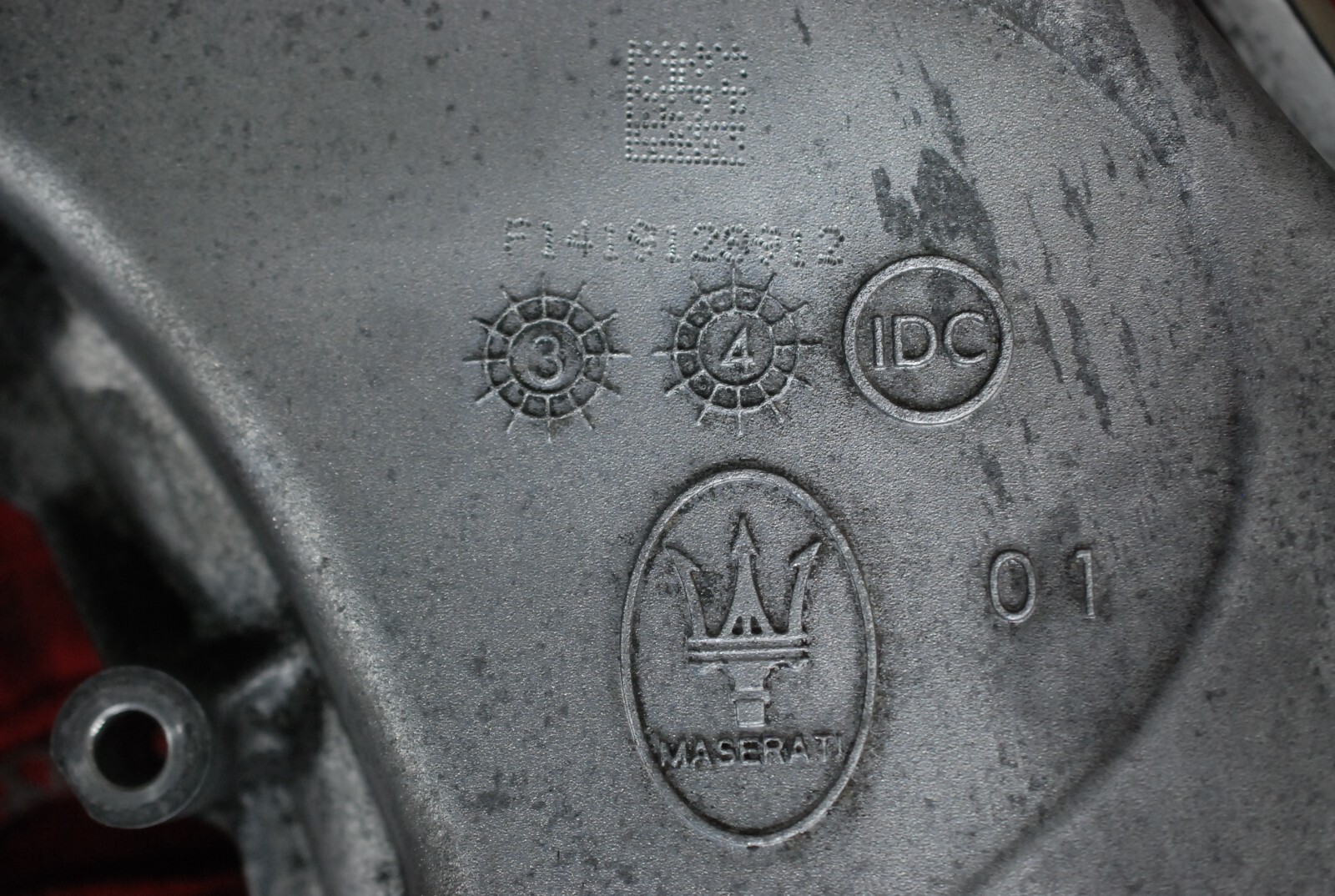 2014-2019 MASERATI GHIBLI 3.0 TIMING CHAIN COVER
