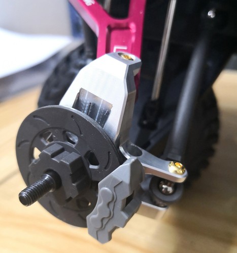 Portadores de ejes de aluminio CNC bujes en C delanteros para Traxxas Unlimited Desert Racer (UDR) - Imagen 4 de 7