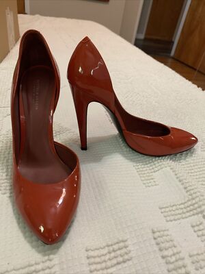 bottega veneta brick red pumps 39 UK