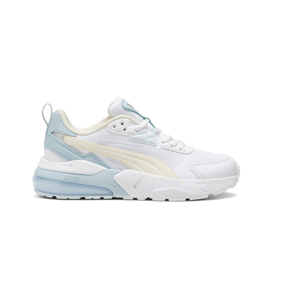 Puma Vis2k Белые кроссовки на шнуровке для маленьких мальчиков Повседневная обувь 39656205