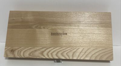 Kamikoto Japanese Honshu Knives Wooden Box ONLY  15.5'' x 7''/No Knives/Read