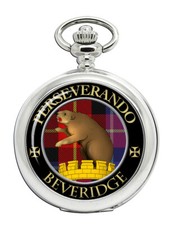 Beveridge Scottish Clan Pocket Watch