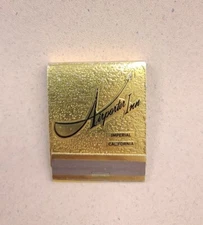 IMPERIAL, CALIFORNIA: AIRPORTER INN CAMEO MATCHBOOK FULL UNSTRUCK MATCHES