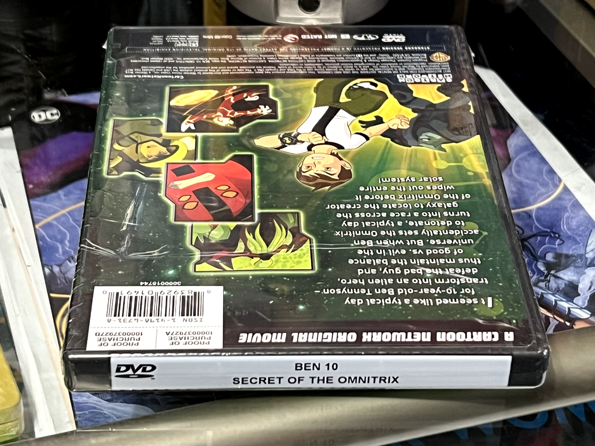 Ben 10 Secret of the Omnitrix (DVD) Cartoon Network Original Movie