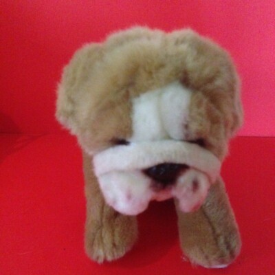 Light Blonde White Plush Shar Pei Puppy Dog