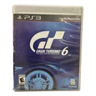 Gran Turismo 6 Playstation 3 PS3 game Rated E 2013