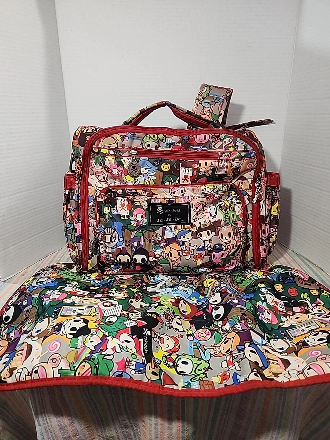 Tokidoki x Ju Ju Be B.F.F. Fairytella Backpack Baby Diaper Shoulder with pad
