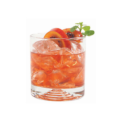 SET of 4-pc EPURE 'Malaga' 9 Oz Crystal-Clear Rocks Glasses