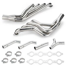 Exhaust Header For Chevy LS1 Camaro Race Version F-Body 1-7/8 Steel ClampsY-Pipe