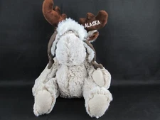 DolliBu ~ 'Alaska' Moose Plush w/ Hat