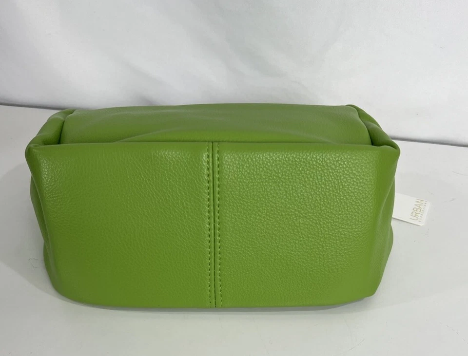 Bolso Hobo Tejido Urban Expressions Citrón Lima Media Luna Vegano Cartera Correa Cartera Foto 4 de 4