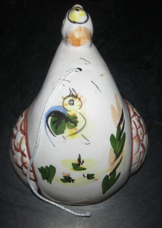 Vintage Quail Bird Ceramic String Holder Wall Decoration Decor
