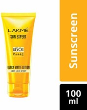 Lakme Sun Expert SPF 50 PA Fairness UV Sunscreen Lotion 100ml UVA  UVB Rays