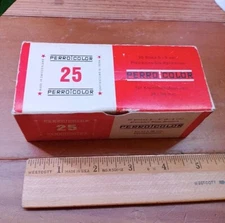 New Perro T Color 25  2"x2" 5x5 cm Slide Binders 24x36 mm Switzerland Camera Vtg