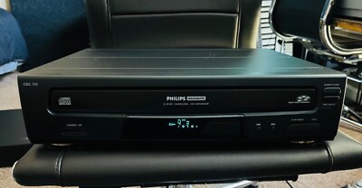 PHILIPS MAGNAVOX CDC735-5 Disc Carousel CD Changer Works Sony Pioneer