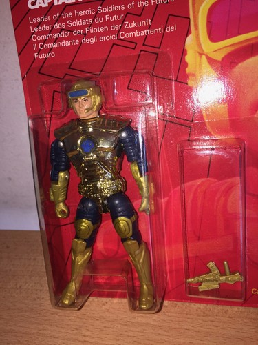 Mattel CAPITAN POWER ACTION FIGURE #3895 MOC, 1987 - Foto 2 di 3
