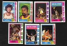 1974-75 Topps Basketball You Pick Complete Your Set -PRICING BASED ON CONDITION