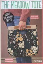 Simply Sewing Pattern for The Meadow Tote Learn Bag Making Skills Handbag New