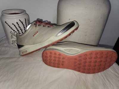 ECCO Hydro Max Golf Shoes Womens US 7 Yak Leather Gore-Tex 
