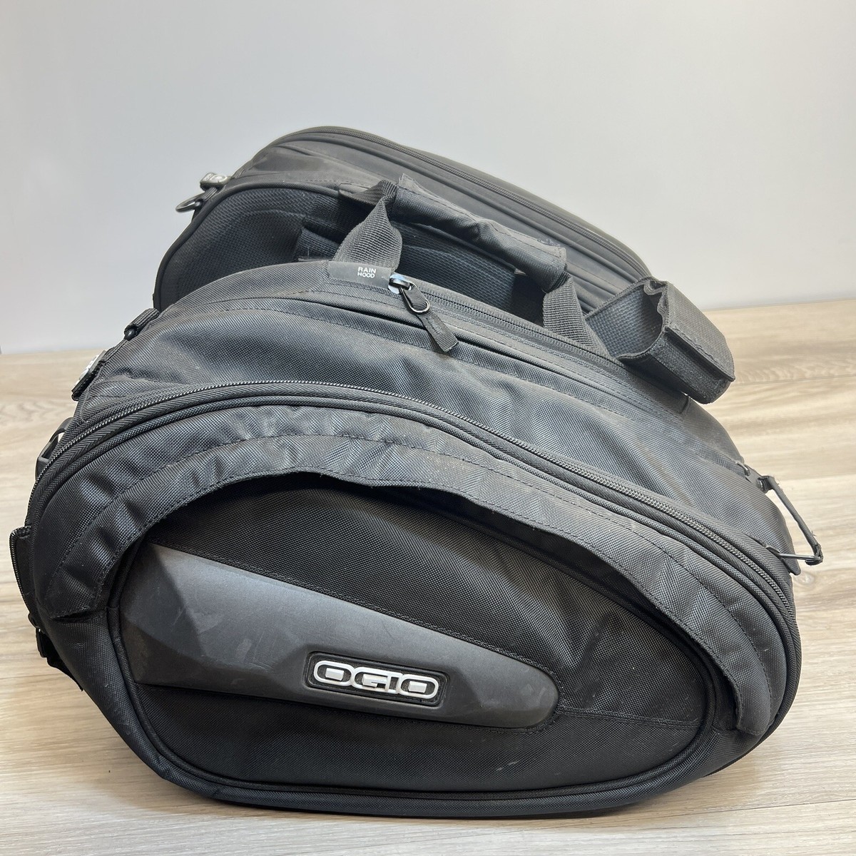 OGIO Saddle Bag 2.0 Stealth Black Set Of 2 Motorcycle 803003 | eBay