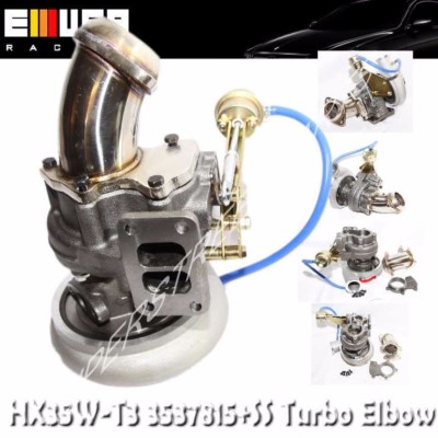 HX35W 3537815 Turbo+SS Elbow fits Dodge RAM 6BTAA 5.9L Diesel Engine T3