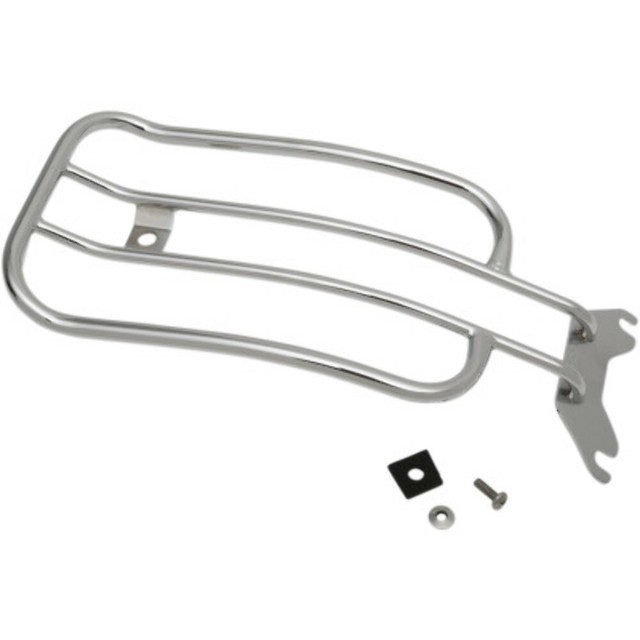 Motherwell Chrome 7 Solo Luggage Rack Harley Softail Heritage Classic