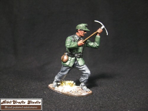 Airfix WW2 "German Mountain Troops " 1:32,54mm Handpainted High standard Fig.6 - Picture 11 of 12