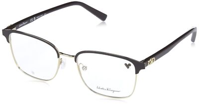 New Salvatore Ferragamo SF 2225 704 Gold & Brown Eyeglasses  display picture 1