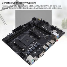 B450 Motherboard DDR4 2 Channel M.2 High Speed PCI E X16 Serial ATA 3.0 Desk-Use