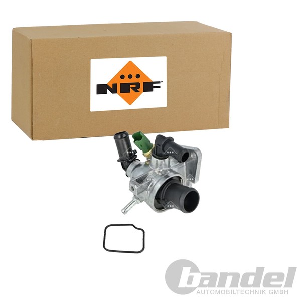 NRF Thermostat 88°C MIT Dichtring MIT Sensor Passend FüR Alfa Mito Fiat Doblo FI-image