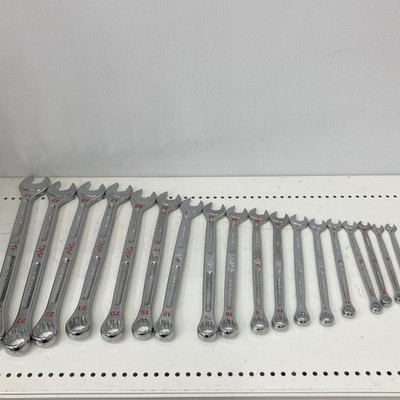 MAC TOOLS M7CL440 M24CL440 18-teiliges metrisches Kombi-Schraubenschlüssel-Se...
