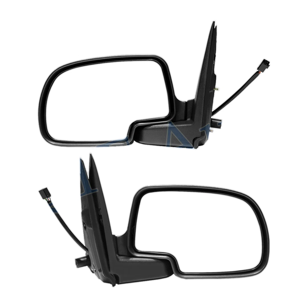 LH-RH Power Heated Manual Folding For 2002 Chevrolet Avalanche 2500 Pair of 2