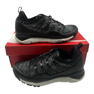Nike Lupinek Flyknit Low Shoes Mens 8 Sail/Black/Anthracite Sneakers 882685-100