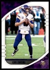 2020 Panini Absolute Blue Parallel Kirk Cousins Minnesota Vikings #75 Parallel