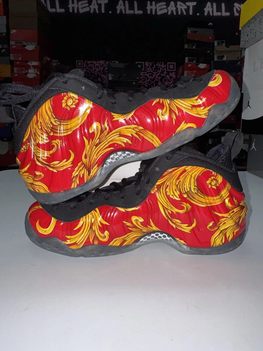 Nike Supreme x Air Foamposite One SP Red | eBay