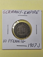 COINS - GERMAN EMPIRE 10 PFENNIG 1907 J