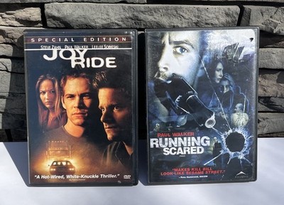 Joy Ride 2001 / Running Scared 2006 DVD Lot Paul Walker Action Thriller