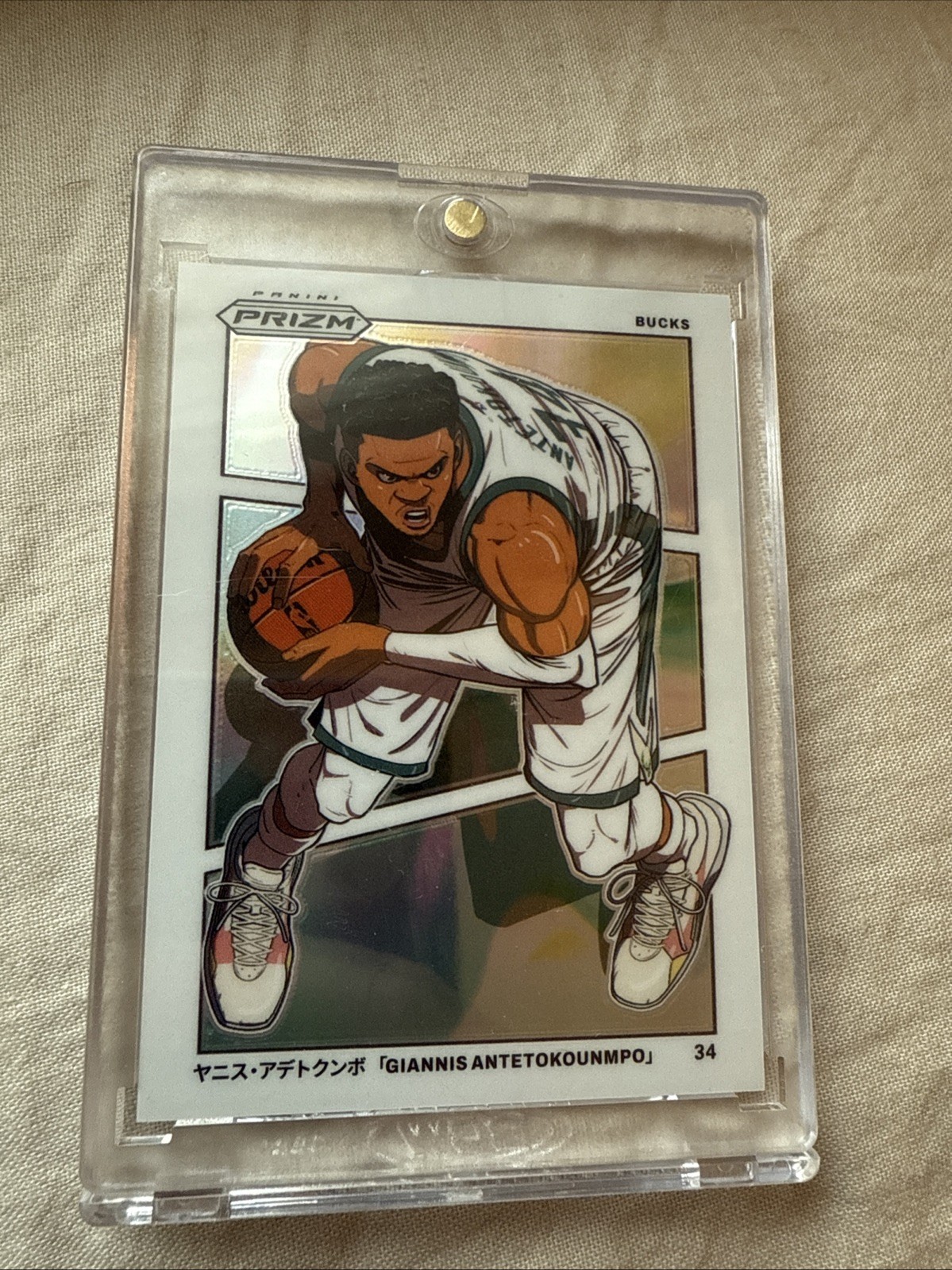 2024-25 Panini Prizm SSP Insert Manga Giannis Antetokounmpo #5