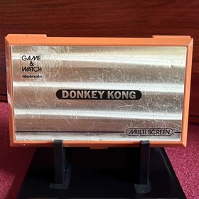 Game and Watch Nintendo Donkey Kong multi screen DK-52 tested And Works W/stand