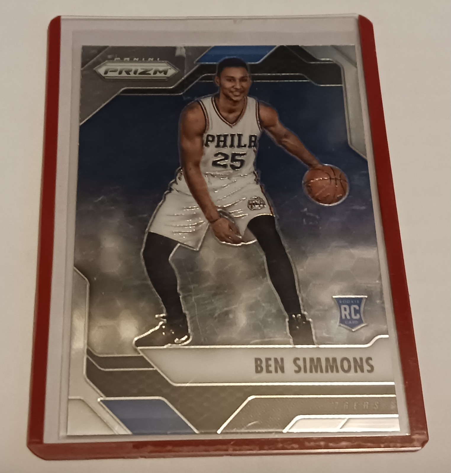 2016-17 Panini Prizm Ben Simmons #1 Rookie RC Philadelphia 76ers