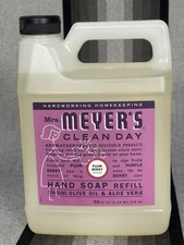 Mrs. Meyer's Clean Day Plum Berry Hand Soap 33 oz. Refill Bottle