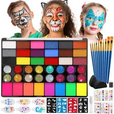42 Colors Face Painting Kit for Kids  Adults, Professional 42
