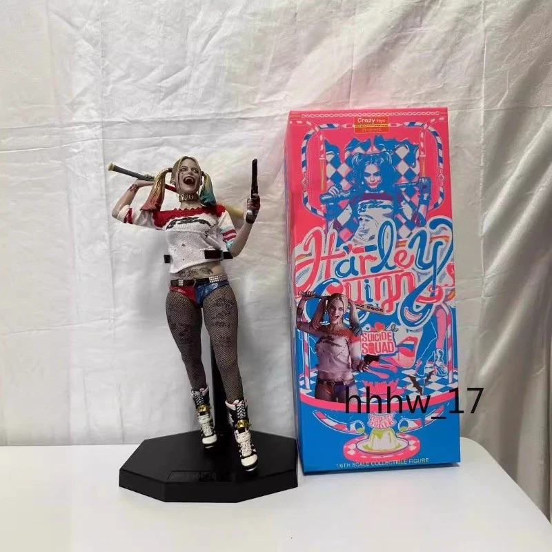 Crazy Toys Escuadrón Suicida Auténtico Harley Quinn Joker Figura de Tela Modelo Regalos Foto 2 de 4