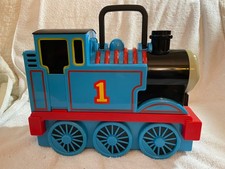 Learning Curve 2002 Thomas The Train Plastic Carrying Case  17 Vehicles