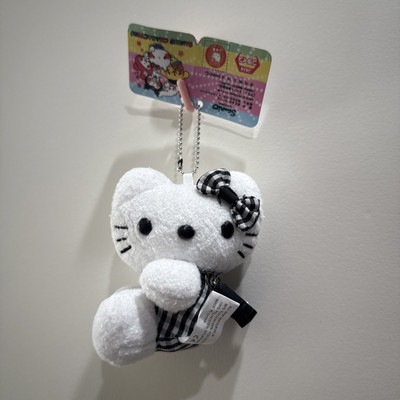 Plush Toys Bag Decoration Pendant Keychain Sanrios Cat Series Hello Kitty