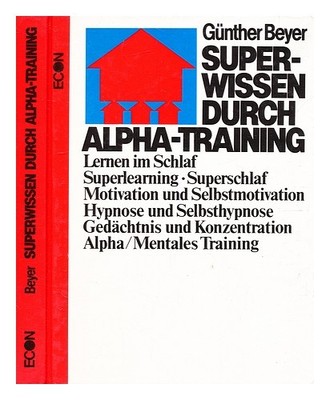 Beyer, G Kissenhüllen Nther Superwissen Durch Alpha-Training Lernen Im Schlaf,