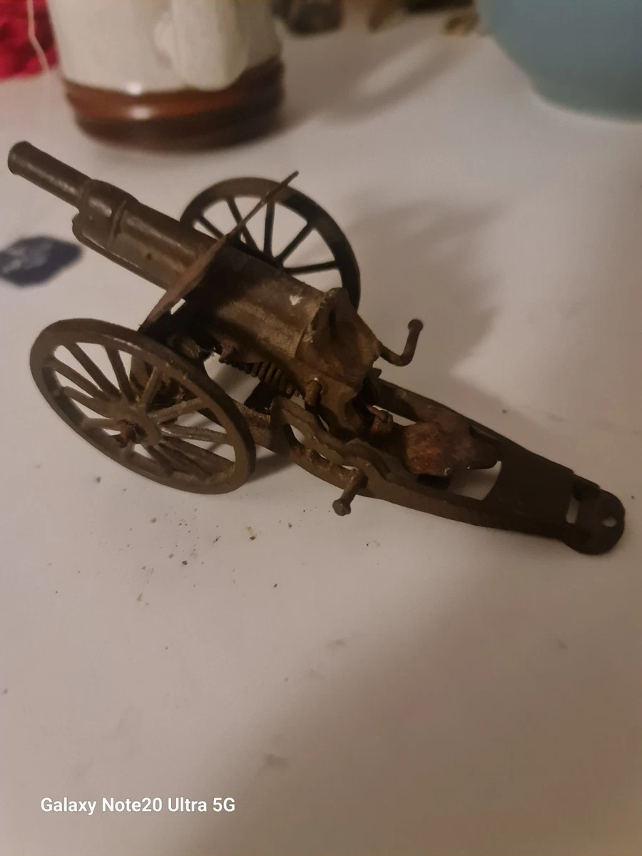 Canon-obusier Britains Deetail - Figurine Militaire Vintage, Fabrication Française