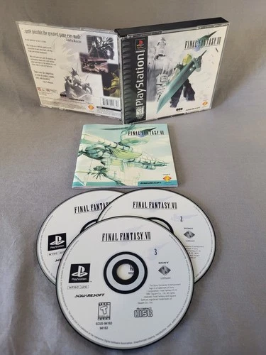 Final Fantasy VII, PS1, Complete, Authentic!