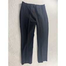 Quince Ultra-Stretch Ponte Straight Leg Pants Black XL work intervew pants